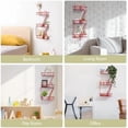 thumbnail image 3 of Fire Escape Wall Shelf Red - New York Wall Art Decorative Figure Display Floating Shelves Metal Racks for Living Room, Home Office Storage (3-Tier), 3 of 5