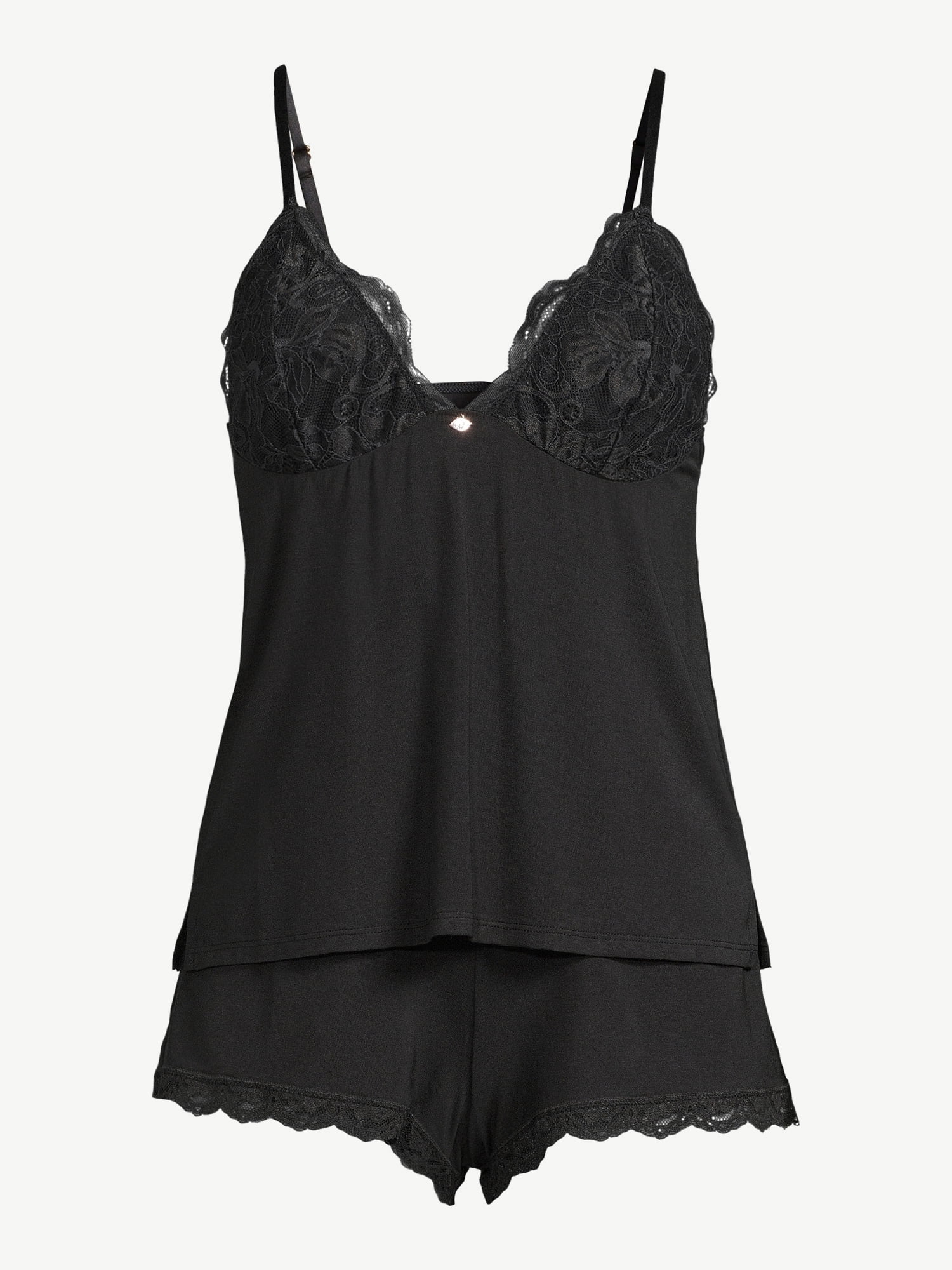 Sofia Intimates Women's Cami and Shorts Set, 2-Piece