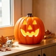 thumbnail image 5 of Halloween Lighted Pumpkin Large Plastic LED Pumpkin Decoration for Outdoor Yard Porch Home Storefront Shopping Mall Holiday Display, 5 of 7
