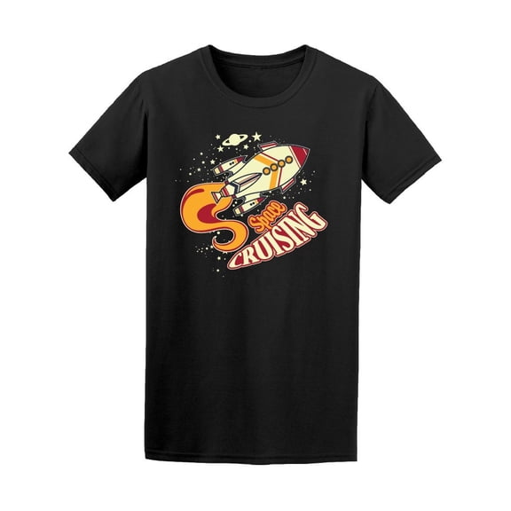 Space Cruising Spacecraft Tee Men's -Image by Shutterstock