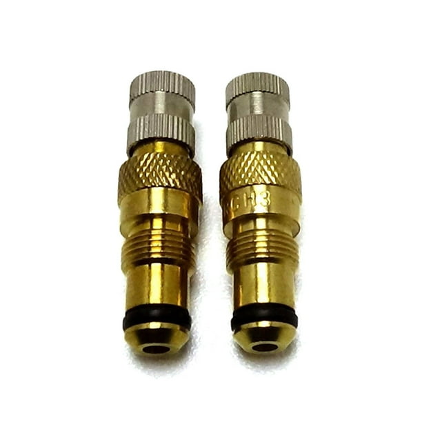 Set of 2 New Tractor Air Water Tire Valve Stems Core Housing Wheel