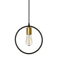 thumbnail image 2 of GMT-111P-MB-VB-Dainolite-Geometric - 13 Inch One Light Pendant     -Traditional Installation, 2 of 4