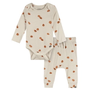 Modern Moments Neutral Halloween Bodysuit & Pant Set