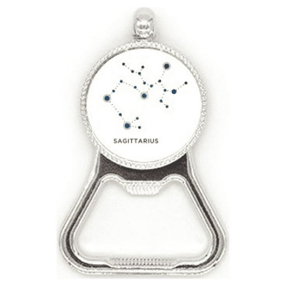 Sagittarius Constellation Sign Zodiac Metal Beer Bottle Cap Opener Duty Stainless Steel