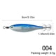 thumbnail image 4 of Anzuelo Calamar Luminoso Que Brilla en Cebo para Pesca Nocturna () Azul, 4 of 4