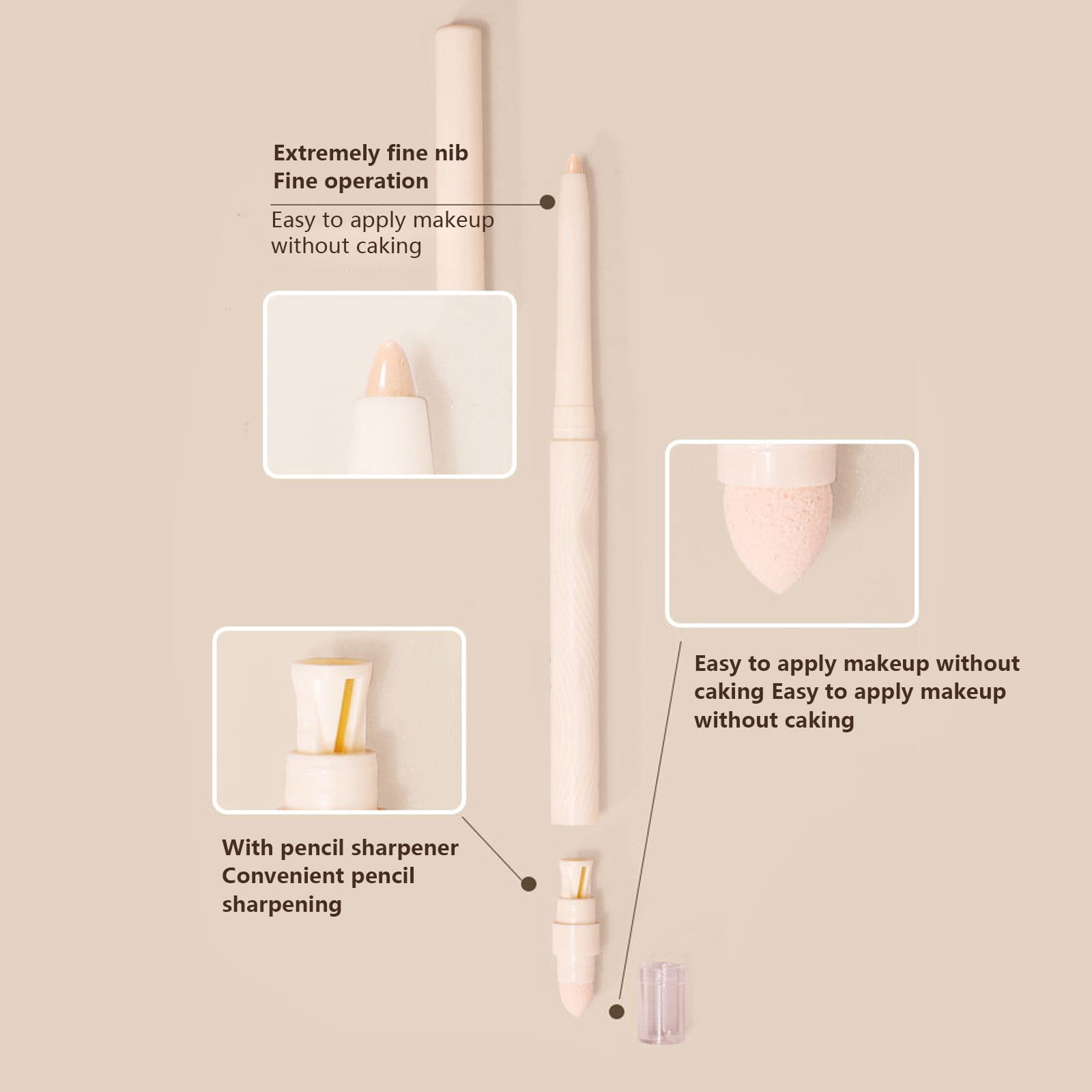 Eye Stick Roll on Cosmetics Makeup Eyes Monsieur Mediocre under Eye Hydration Foundation for Hide Makeup Concealer Bronzed Taupe Color Correcter Hard Candy Color Toe Be Friend Instant Beauty