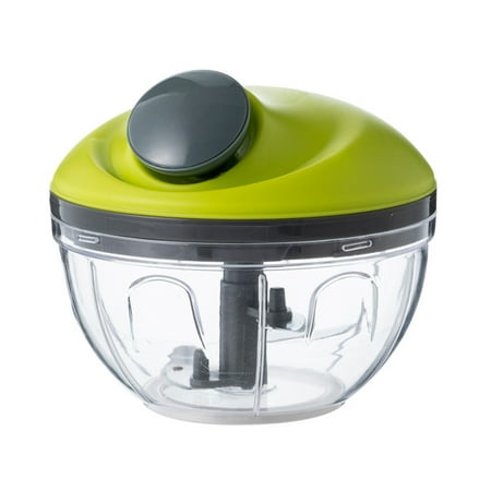 

Moocorvic Manual Vegetable Processor Vegetable Chopper Portable Hand Pull String Garlic Mincer Onions Cutter For Veggies Ginger Fruit Small Ice Cubes Nut Herbs Etc Clearance