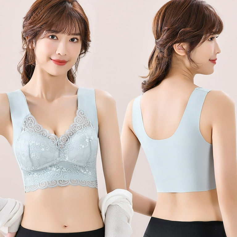 Mrat Clearance Wireless Bras with Support Lady Lace Push up Bra