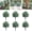 6 Pc, variant on Artificial Potted Trees with Ground Stakes, UV Resistant Camellia Topiary, Realistic Faux Shrubs Plants, Weatherproof Fake Flowers Bushes for Indoor Outdoor Home Garden Porch Yard Decor (2 pc)