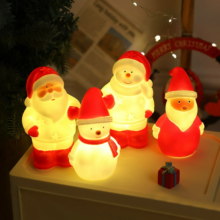 Christmas Santa Claus Lamp, Christmas Decorative Santa Claus LED