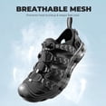 thumbnail image 5 of NORTIV 8 Water Sandals for Men and Women Cushion Non-Slip Closed Toe Arch Support Breathable Hiking Easy on Walking Sandals, 5 of 10