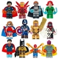 thumbnail image 2 of 24 Piezas Equipo de Fuerzas Especiales de Superhéroes Minifiguras Personalizadas, Figuras de Acción de 4.5cm para Niños Coleccionistas, 2 of 5