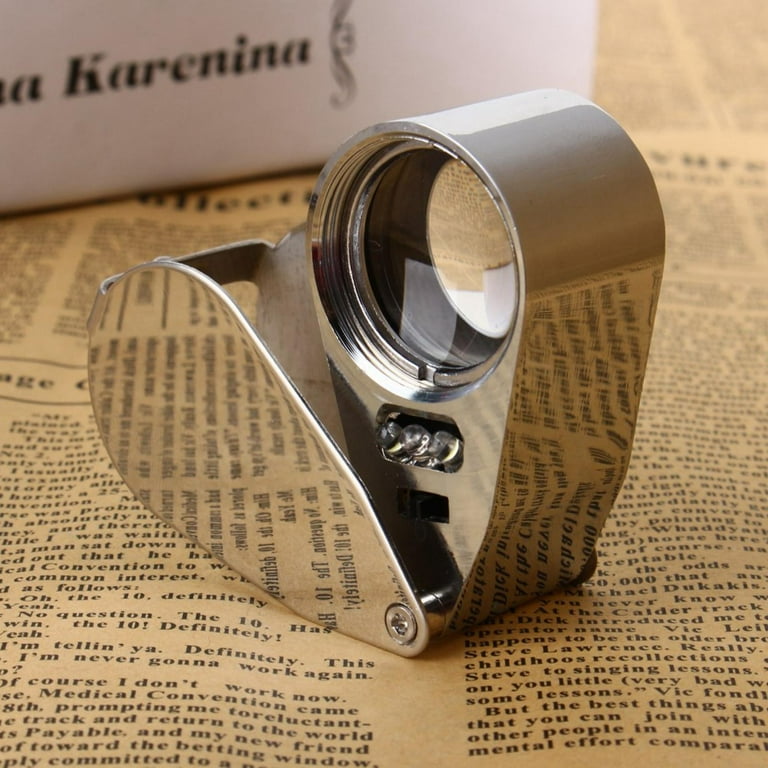 40x LED Jewelry Magnifier