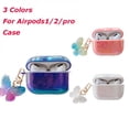 thumbnail image 2 of For Portable Earphones Case For Airpods 1 2 PRO Cute Butterfly Cases Shockproof Anti-Slip Hard PC Cover, 2 of 6