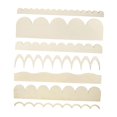 thumbnail image 2 of 7 Molduras Decorativas De Madera En Forma De Abanico Con Ondas Para Puerta, Estante De Casa, 2 of 9