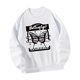 thumbnail image 2 of Sudadera para Mujer Casual Sudadera Blanca con Cuello Redondo para Ir de Compras y Salir SG Yuyangstore Camisa de entrenamiento, 2 of 8
