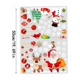 thumbnail image 2 of Pegatina de pared de copo de nieve navideño, pegatina de pared festiva, decoración navideña creativa, regalos de Navidad, 2 of 2