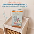 thumbnail image 5 of ECR4Kids 2-Cube Double-Sided Vertical Storage Organizer, Classroom Furniture, White Wash, 5 of 9