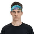 thumbnail image 2 of Naloa Corals and Tropical Fish Fashionable Sport Sweatband for Running, Yoga, Basketball - Head Circumference 19.6-22.4 inches, 2 of 9
