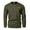 Army Green, variant on Men's Crewneck Sweatshirts Trendy Solid Color Big and Tall Winter Warm Sweater Midweight Fleece Thermal Pullover Tops Light Blue S