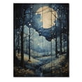 thumbnail image 3 of Designart "Pastoral Sky Celestial Canopy I" Landscape & Nature Print on Natural Pine Wood, 3 of 5