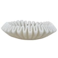 thumbnail image 5 of Wall Hooks, D9.5x2.5" Wavy Sand and Resin Bowl with Textured White Finish, White Home Decor Accessories,Resin Cabinet Knobs, Household Supplies & Décor Accessories, 5 of 7