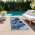 thumbnail image 6 of Addison Rugs Chantille Indoor/Outdoor Contemporary Abstract Navy Washable Runner Rug, 2'3" x 7'6", 6 of 6