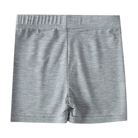 Underwear For Girls Soft Panties Dance Shorts Solid Color Bike Shorts Breathable Dailywear Kids Homewear Kids Cool Breathable Boyshort Comfort Panty Briefs 3 Years-4 Years