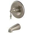 thumbnail image 1 of Kingston Brass KB1638NLTO Bac Robuste de 5 Pouces, Nickel Brossé, 1 of 1