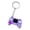 Purple, variant on Game Machine Keyring Retro Gaming Key Accessory Creative Gamepad Keychain