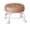 Coffee, variant on Low Height Rolling Stool PU Leather Roller Seat Household Multifunction Universal Caster Wheels Shoe Stools for Home Dormitory Office