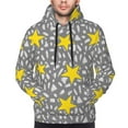 thumbnail image 4 of Hoodies for Men - Stars Abstract pattern Long Sleeve Comfrt Men'S Fashion Hoodies & Sweatshirts, Sweatshirts for Men Hoodies Pullover Clothing Clothes with Pouch, 4 of 7