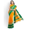 thumbnail image 5 of Woven Design Border Zari Silk Cotton Banarasi Saree - 25311342, 5 of 8