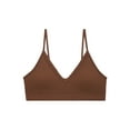 thumbnail image 4 of No Boundaries Women's Seamless Ribbed Triangle Bralette, Sizes XS-XXXL, 4 of 9