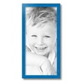 thumbnail image 2 of ArtToFrames 10" x 21" Bright Blue Picture Frame, 10x21 inch Blue Wood Poster Frame (WOM-4751), 2 of 8
