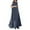 Navy, variant on Wdgfv Flowy Maxi Dress for Women Soft Blend Fabric Loose Fit Sleeveless Elegant Long Summer Dress Casual Comfortable Plus Size Brown XL