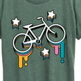 thumbnail image 3 of Instant Message - Colorful Bike - Women's Short Sleeve Graphic T-Shirt, 3 of 7