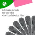 thumbnail image 6 of OneTouch Delica Plus Lancets & OneTouch Verio Test Strips Bundle - Fine 30-Gauge - for Diabetes Testing - Diabetic Supplies for Blood Sugar Monitor - Includes 60 Test Strips & 60 Lancets, 6 of 9
