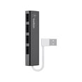 thumbnail image 4 of Belkin F4U042BT Ultra-Slim Travel Hub with 4 Ports - Nightshade/White, 4 of 10