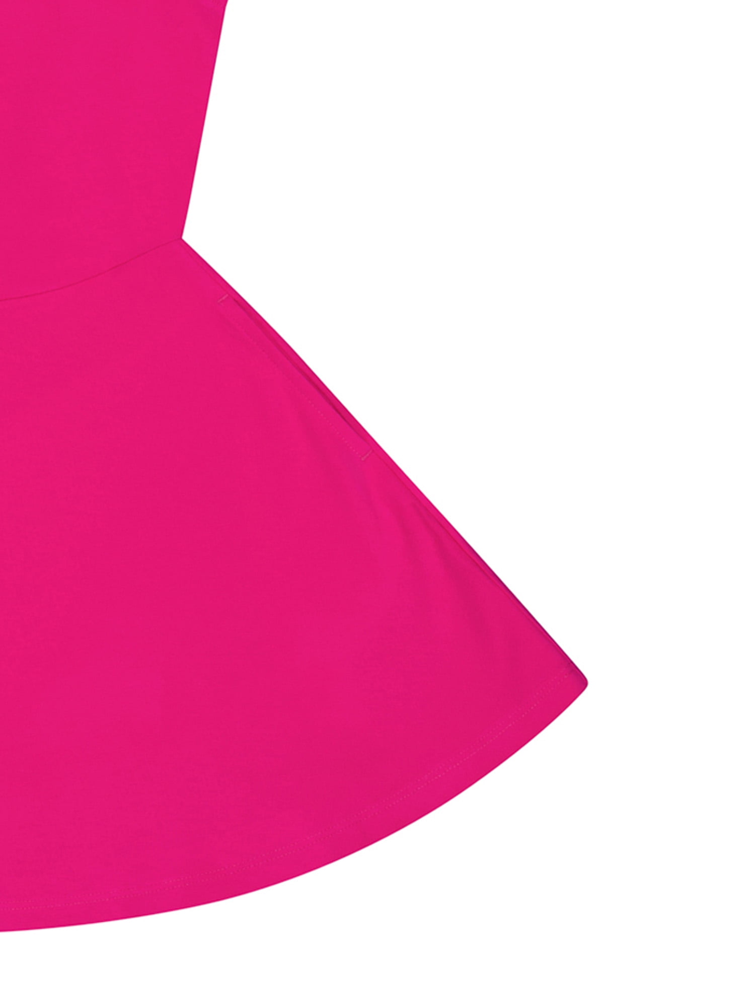 Wonder Nation Girls Twirl Dress with Shorts, Sizes 4-18 & Plus