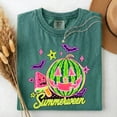 thumbnail image 4 of VibeNest Studio Unisex Summerween Watermelon Jack-o-Lantern Spooky Summer Halloween Graphic T-Shirt, 4 of 8
