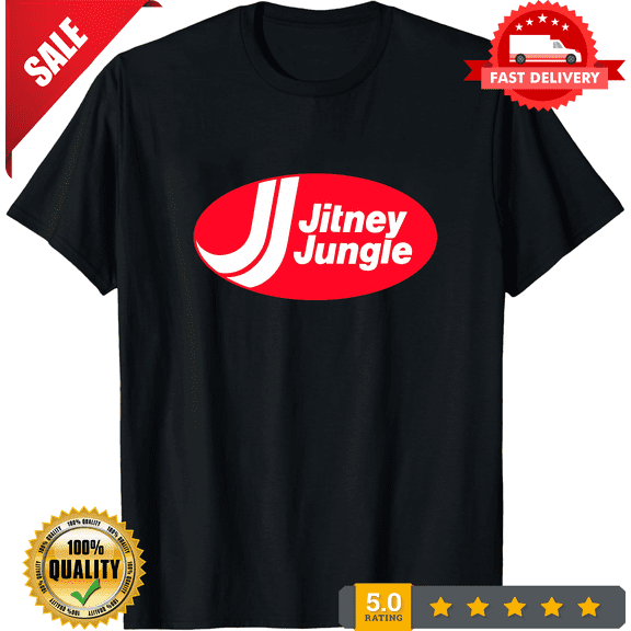 Jitney Jungle Logo Men's T-Shirt American Tee Shirt, NEW INSTOCK-TH71208