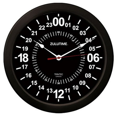 Military Time Clock >> Trintec 24 Hour Military Time Zulu Time Wall Clock 14 Zt24 Black Military Time Clock >> Trintec 24 Hour Military Time Zulu Time Wall Clock 14 Zt24 Black