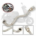 thumbnail image 3 of Motorcycle Exhaust Full System Link Pipe Slip On For Yamaha 125cc BWS125 Modified Moto Muffler Accessories, 3 of 3