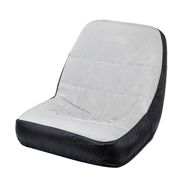 Funda para asiento de cortacésped de Tractor de jardín, tela Oxford, accesorio genérico a prueba de polvo, antideslizante, montaje Simple con bolsillo 46cmx52cmx46cm