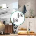 thumbnail image 2 of Bestyol Towel Hooks, Bathroomssus 304 Stainless Steel, Kitchen,Coat Robe Hook for Bathroom Stainless Steel ,2 pack Silver, 2 of 6