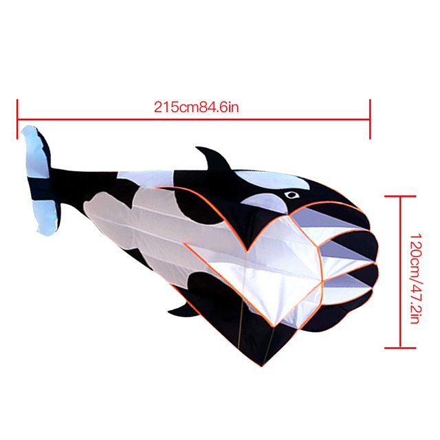 Workhe 3D Software Kite Cartoon Animals Power Kite Outdoor Cartoon Animals Power Kite Kids Frameless Flying Toy