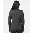 thumbnail image 2 of Adidas Womens Heathered Sweatshirt, Black, X-Large, 2 of 4