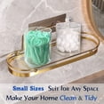 thumbnail image 5 of ZOUYUE 4 Pack Qtip Holder Dispenser for Cotton Ball, Cotton Swab, Cotton Round Pads, Floss - 10 oz Clear Plastic Apothecary Jar Set for Bathroom Canister Storage Organization, Vanity Makeup Organizer, 5 of 6