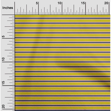 oneOone Polyester Lycra Fabric Horizontal Stripe Print Fabric BTY 56 Inch Wide